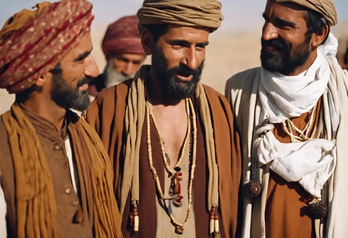 Three Baluch Men